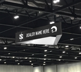 10' HANGING TRIANGULAR BANNER